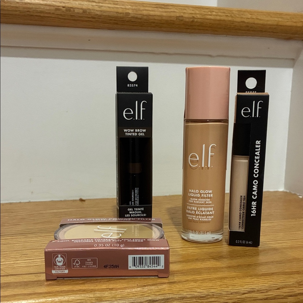 Makeup Set with Halo Glow Liquid Filter and 16HR Camo Concealer